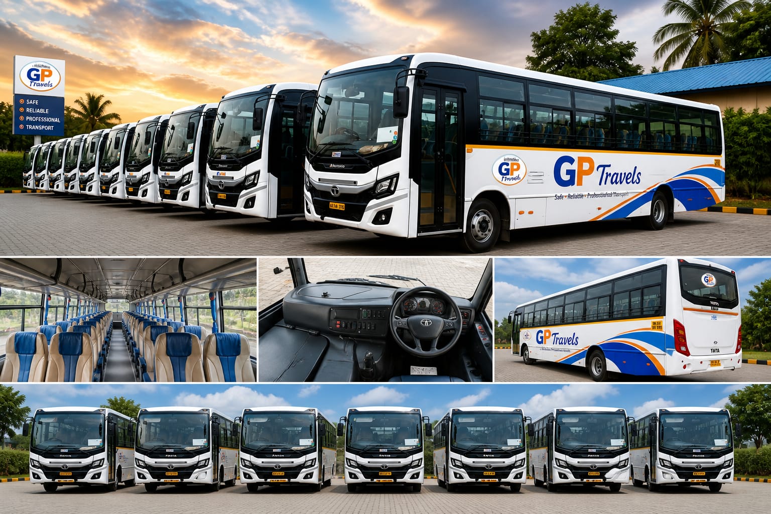 Corporate transport support visual for Bengaluru operations